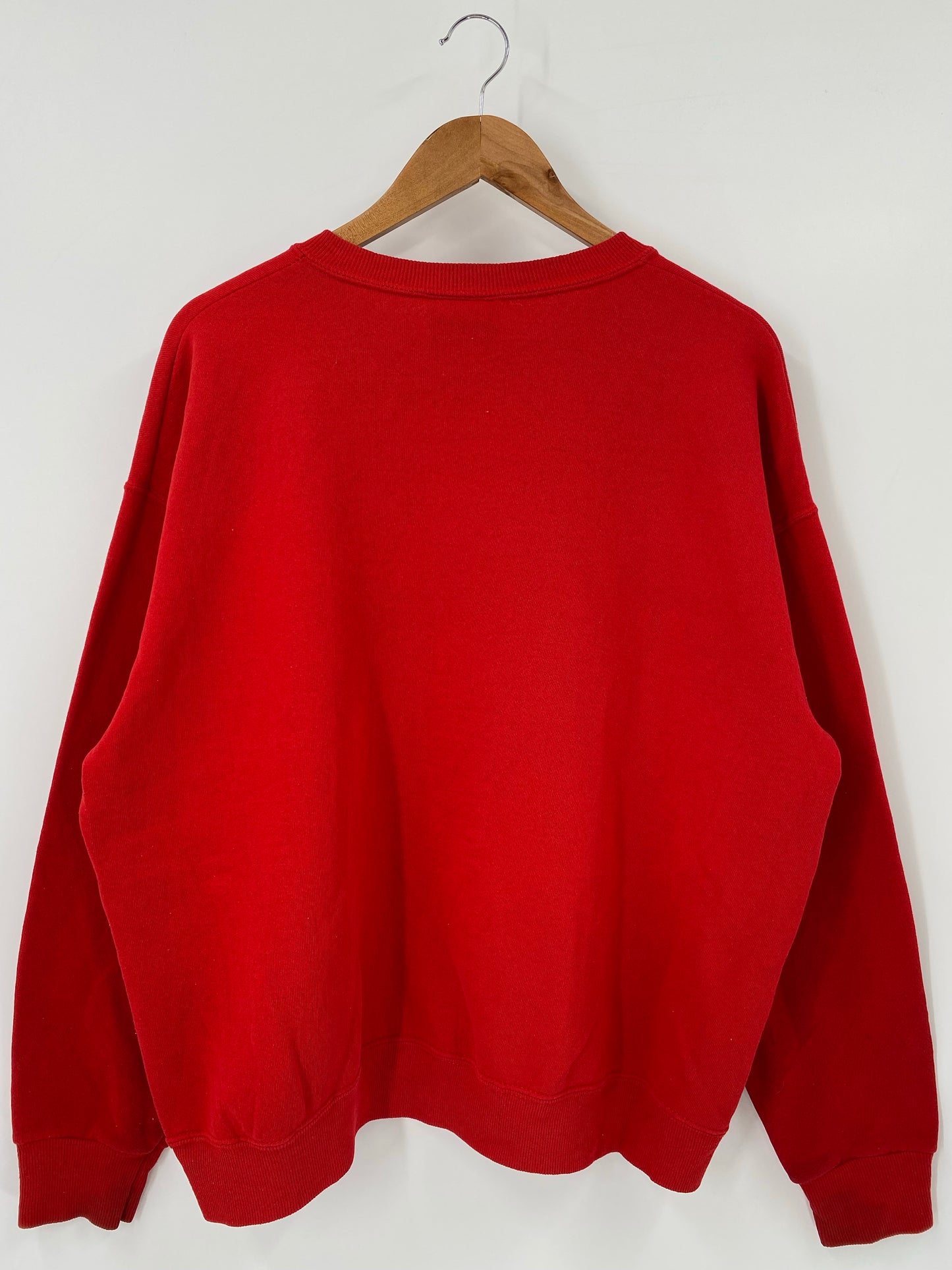 90’s CHICAGO BULLS Made in USA Size L Vintage NBA Sweat shirt / K4697