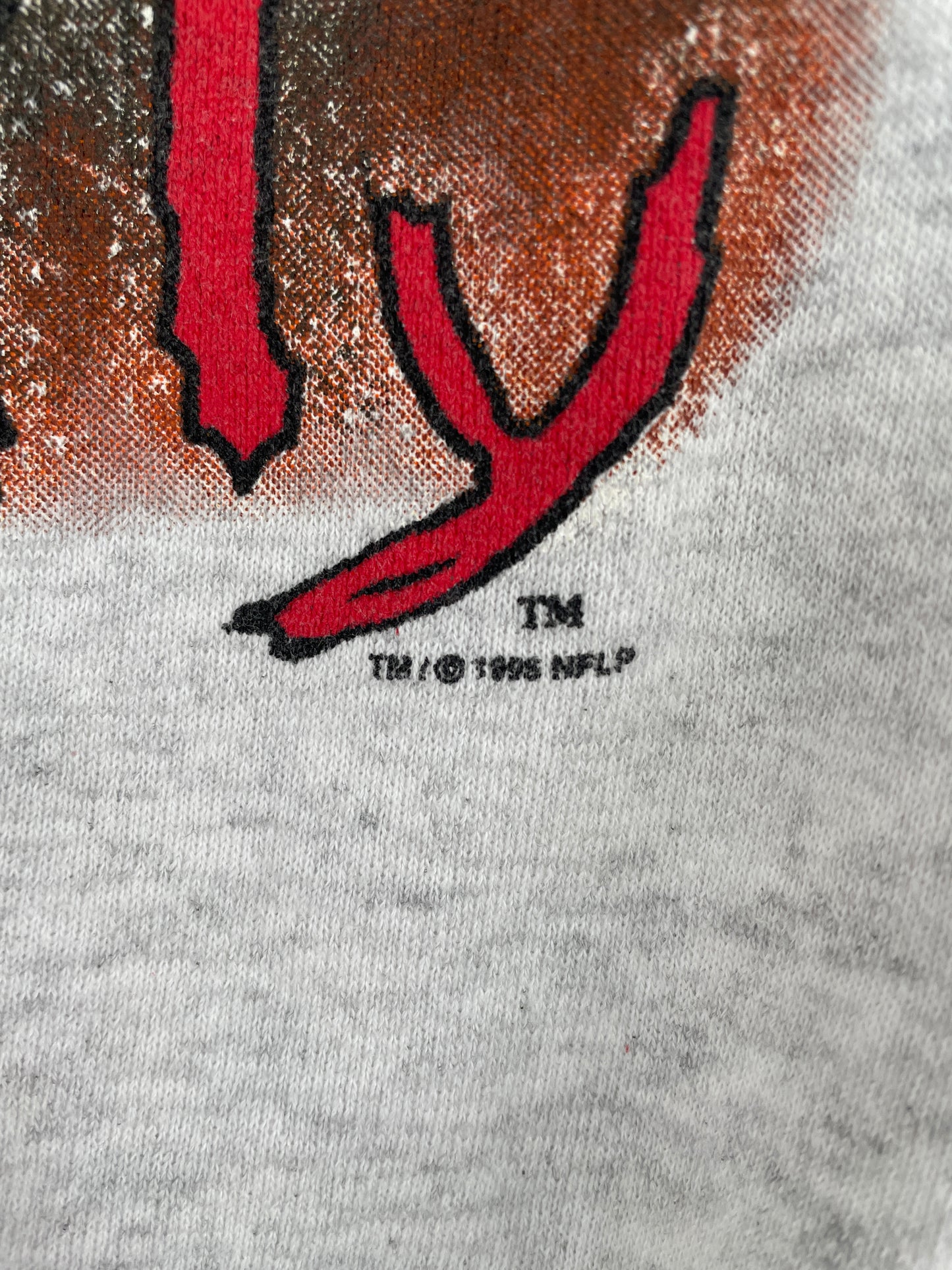 1998 CLEVELAND BROWNS Made in USA Size XL Vintage NFL Sweat-Shirt / A6138