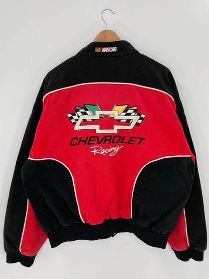 Vintage NASCAR CHEVRORET Size XL Racing Jacket/ K5982