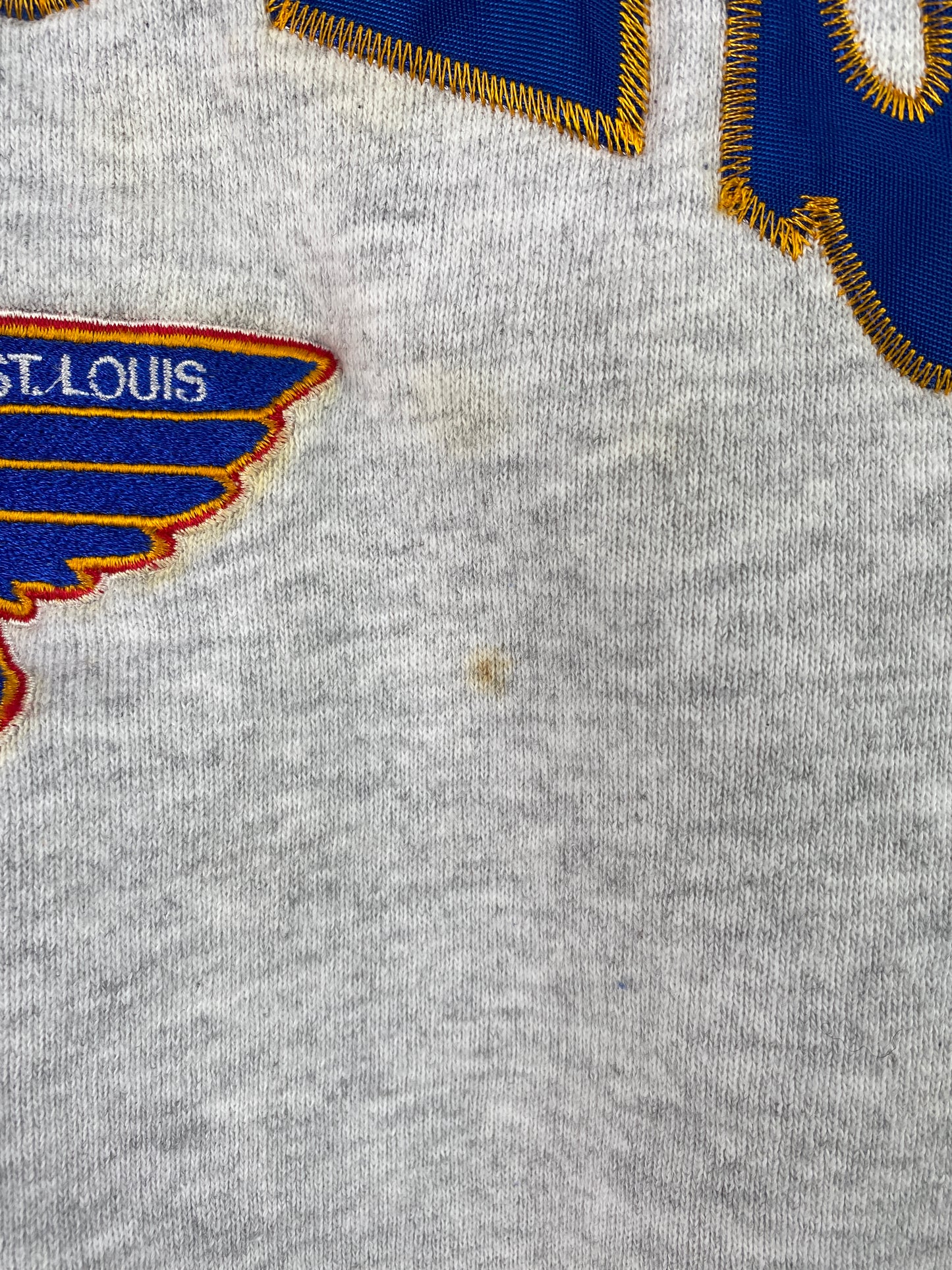 90's BLUES Approx. Size XXL Vintage NFL Sweat - Shirt / A7048