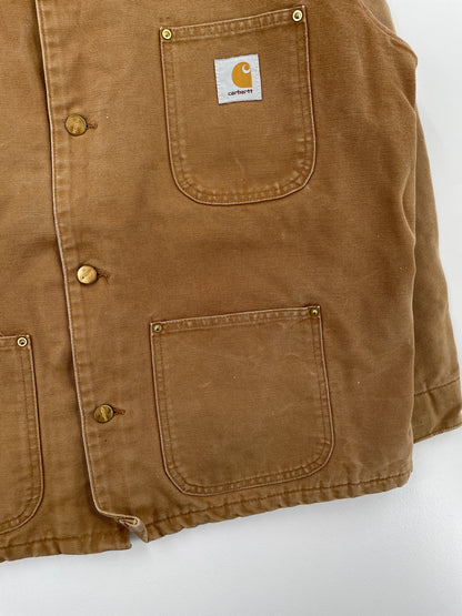 Vintage CARHARTT Size Approx.L Duck Jacket / A9107
