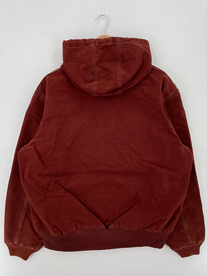 Vintage CARHARTT Size L Hoodie Duck Jacket / A7297