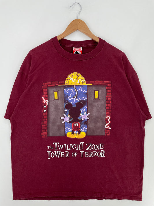 90's DISNEY THE TWILIGHT ZONE Made in USA Size XXL Vintage T-Shirt / E1550T