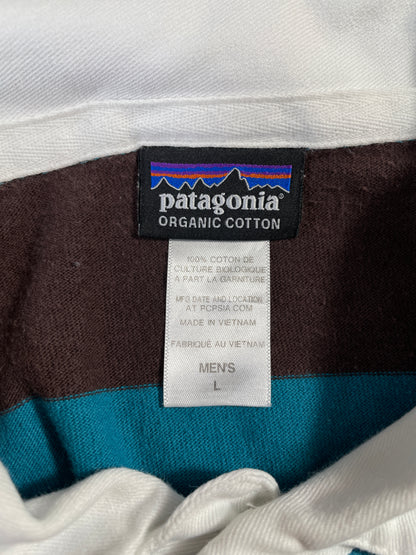Vintage PATAGONIA Size L Rugby-Shirt / A7270