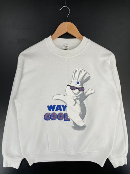 1996 PILLSBURY DOUGHBOY Size M Vintage Sweat-Shirt / E5400S