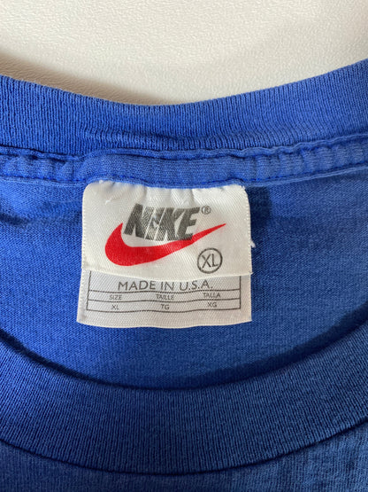 90’s NIKE Athletics Made in USA Size XL Vintage T- shirt / E857