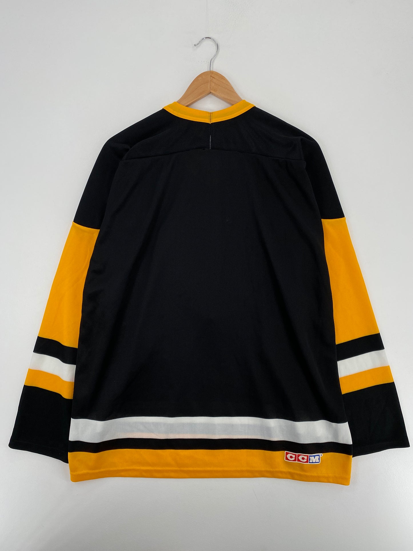 Vintage PITTSBURGH PENGUINS Made in USA Size XL NHL Hockey Hockey Game Shirt / A5387