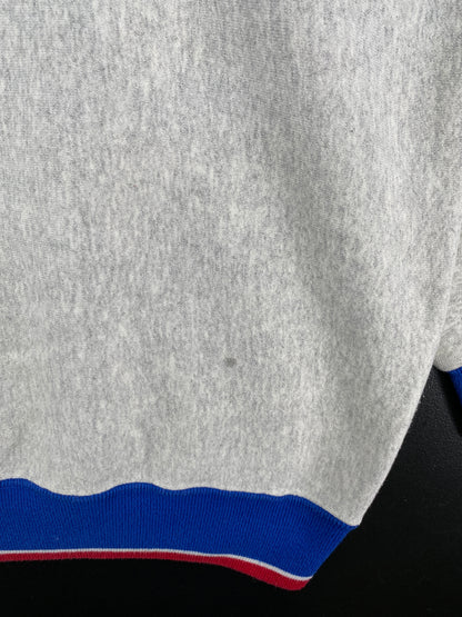 90's NEW ENGLAND PATRIOTS DREW BLEDSOE Made in USA Size XL Vintage NFL Sweat-shirt / A4911