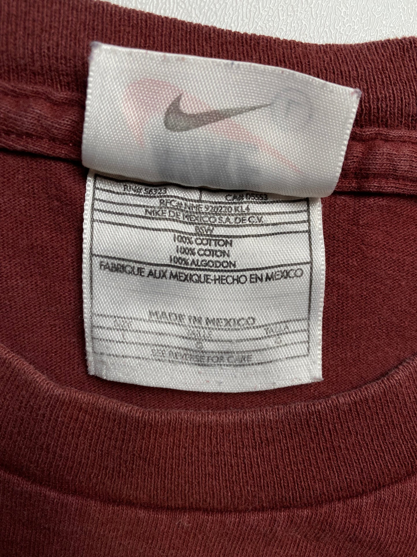 90's NIKE MINI SWOOSH Size L Vintage T-Shirt / A2714