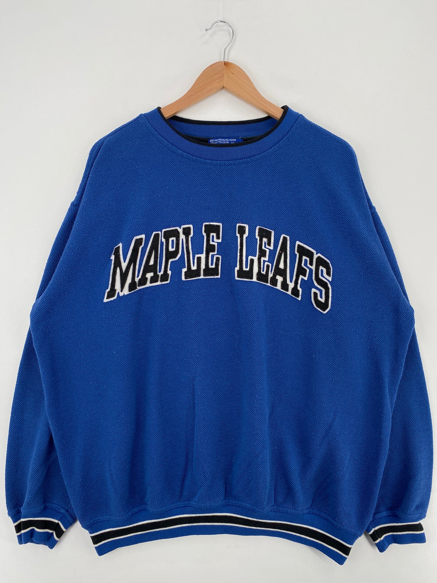 90's STARTER x TRONTO MAPLE LEAFS Size XL Vintage NHL Sweat-Shirt / A3903