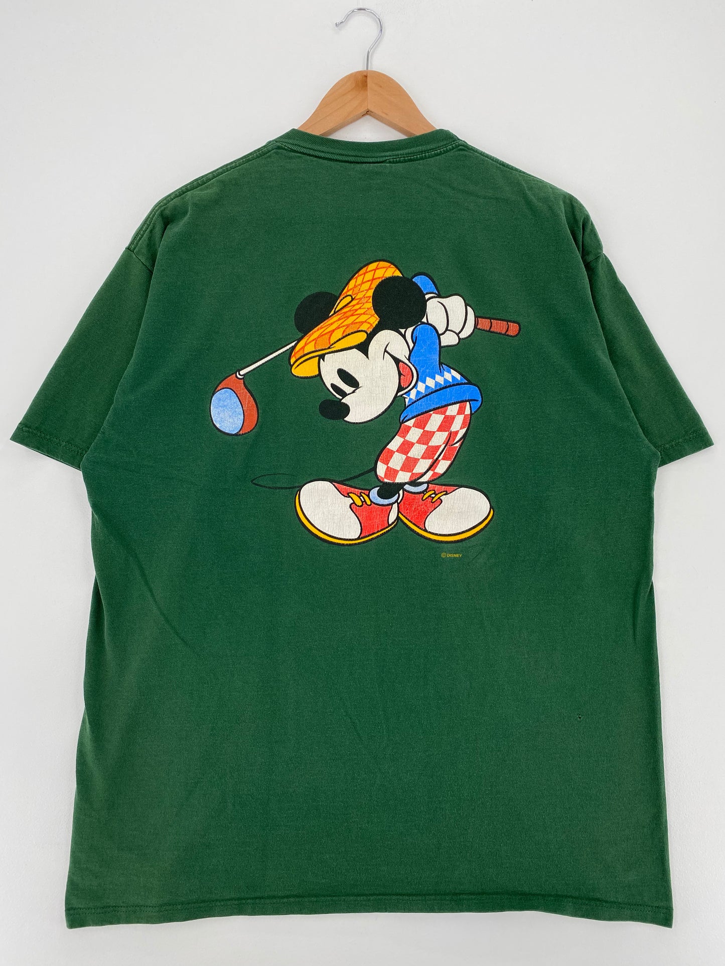 90’s DISNEY MICKEY MOUSE Made in USA Size XL T-Shirt / A2753