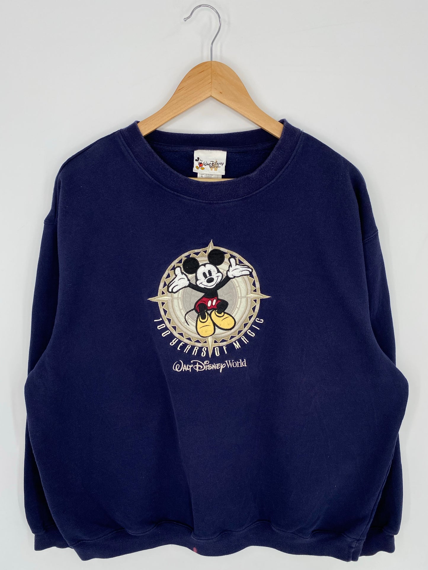 90's DISNEY MICKEY Made in USA Size XL Vintage Sweat-shirt / K7639