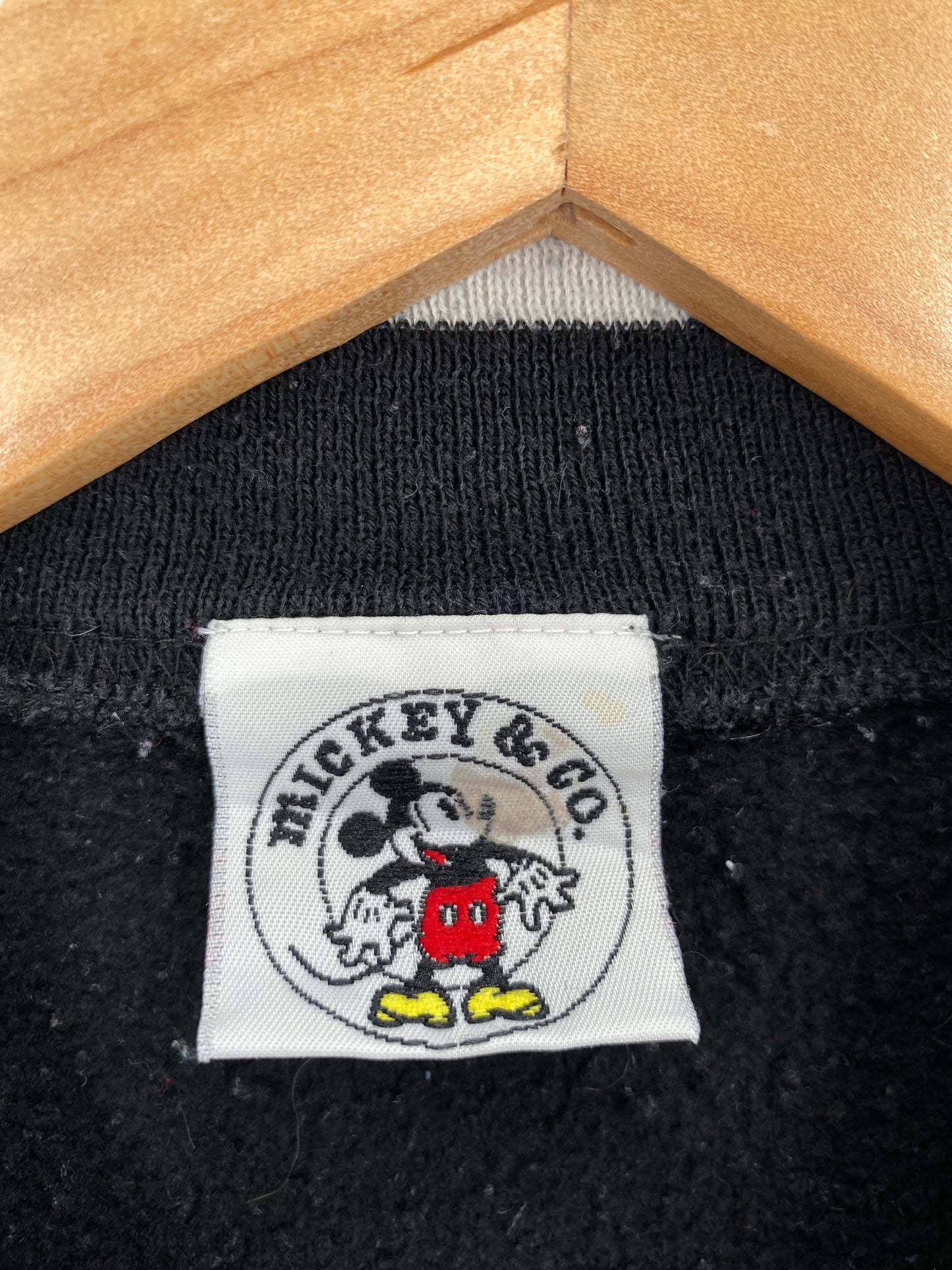 90’s DISNEY MICKEY Approx. Size L Vintage Sweat-shirt / A7027