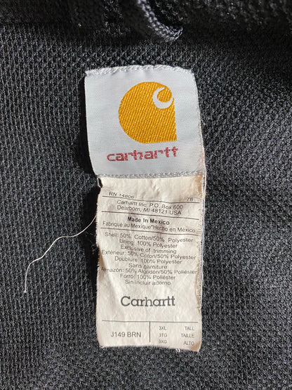 Vintage CARHARTT Size XXXL Zip-up Hoodie Sweat-Shirt / K8500