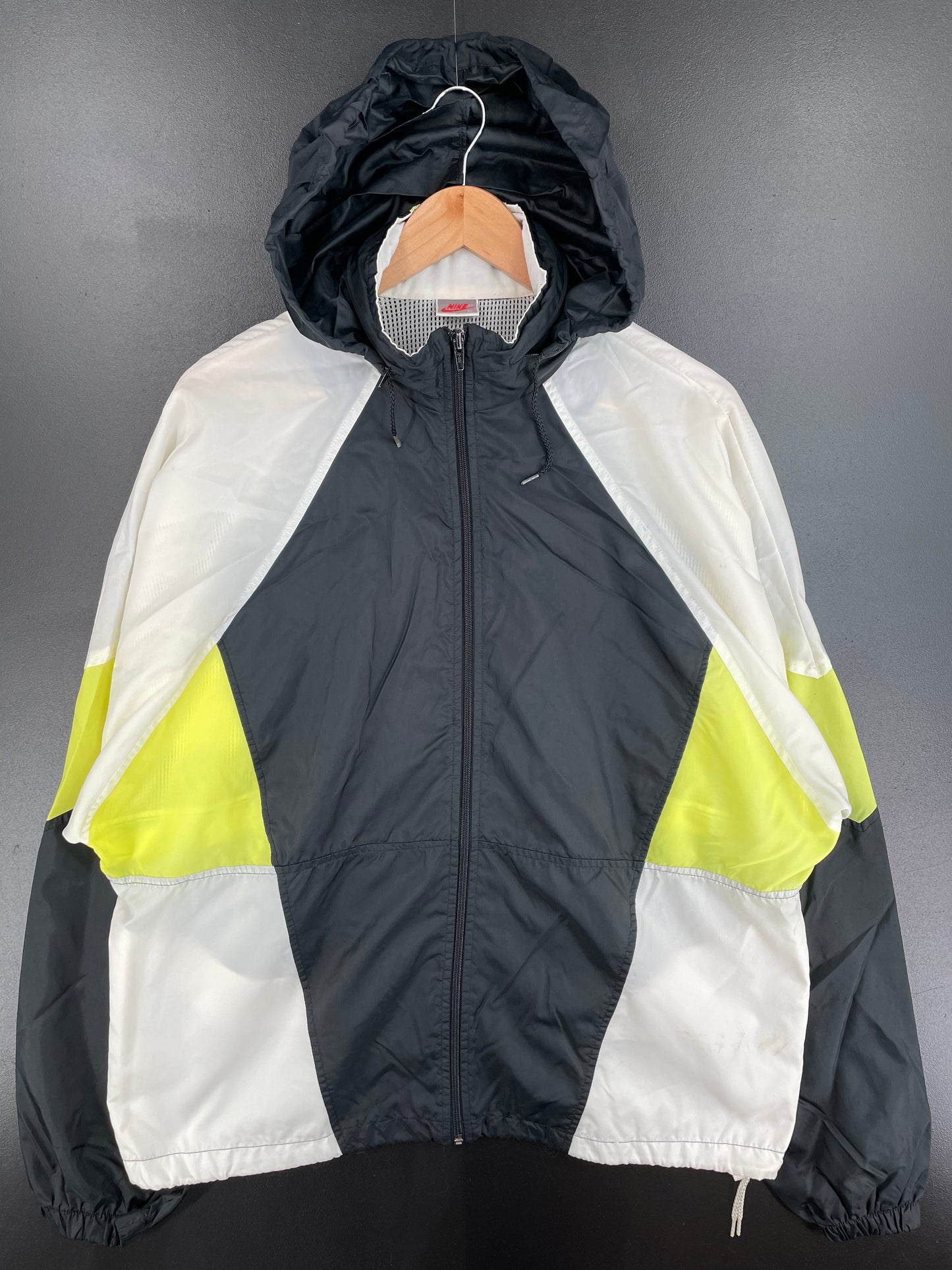 .90's NIKE Silver Tag Size XL Vintage Nylon Jacket / A1790