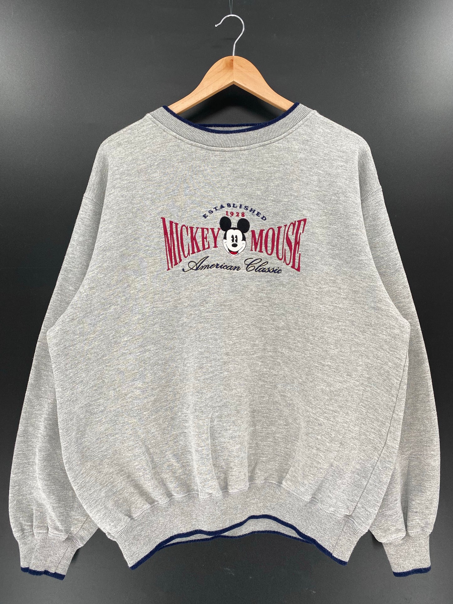 90’s DISNEY MICKEY Size XL Vintage Sweat-shirt / K5096