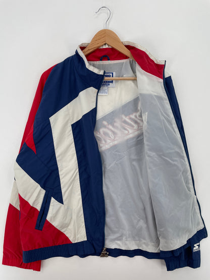 90's STARTER x NEW ENGLAND PATRIOTS Size L Vintage NFL Nylon Jacket / A6835