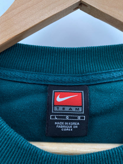 00' NIKE PHILADELPHIA EAGLES Size L Vintage NFL Sweat-Shirt / K8543