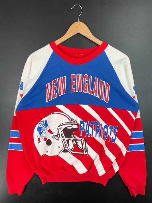 90’s NEW ENGLAND PATRIOTS Size Approx.L NFL Sweat-shirt / A8522