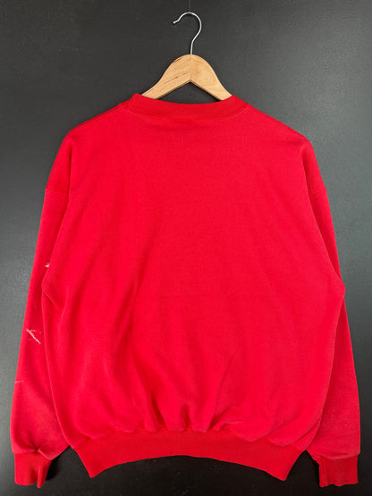 90's CHICAGO BULLS Made in USA Size XL Vintage NBA Sweat-Shirt / A9363