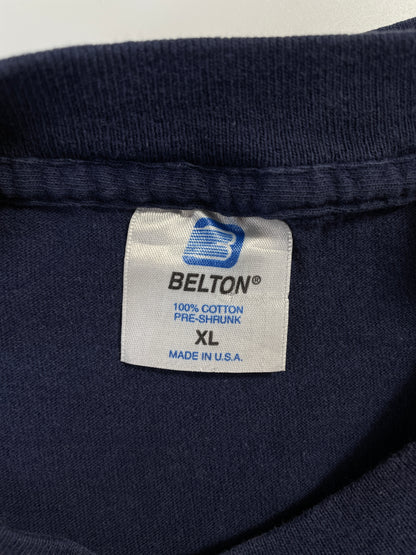 1998 CLEVELAND INDIANS Made in USA Size XL Vintage MLB T-Shirt / A8849