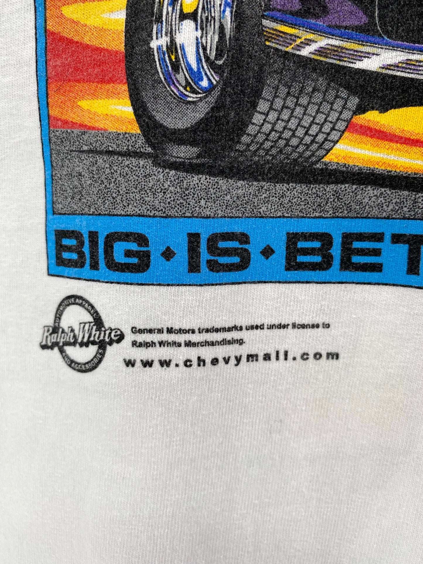 Vintage BIG BODY BLOCK Size XL Racing T-Shirt / E1116