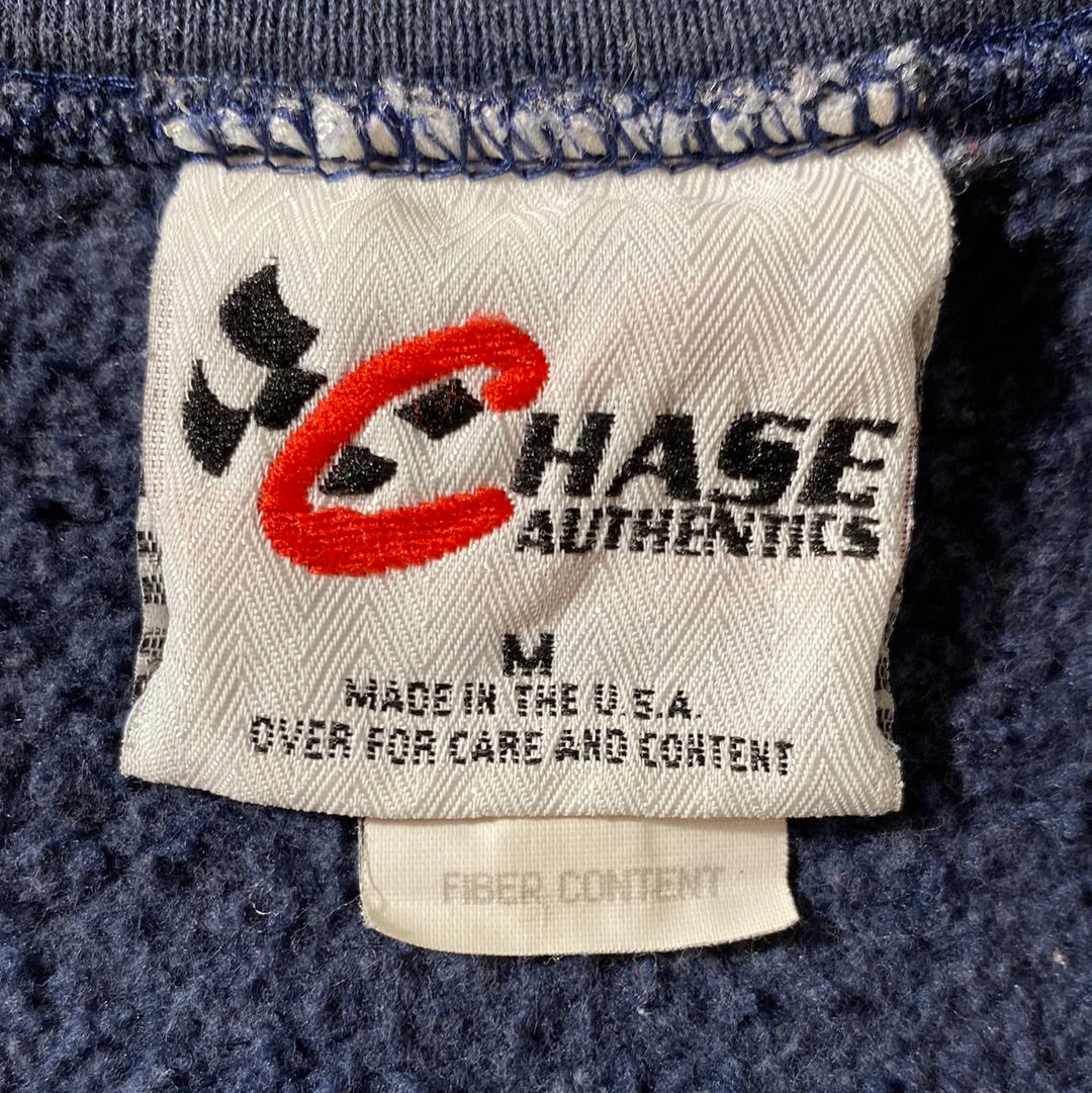 Vintage WALLACE Made in USA Size M Vintage Racing Sweat-shirt / E6372S