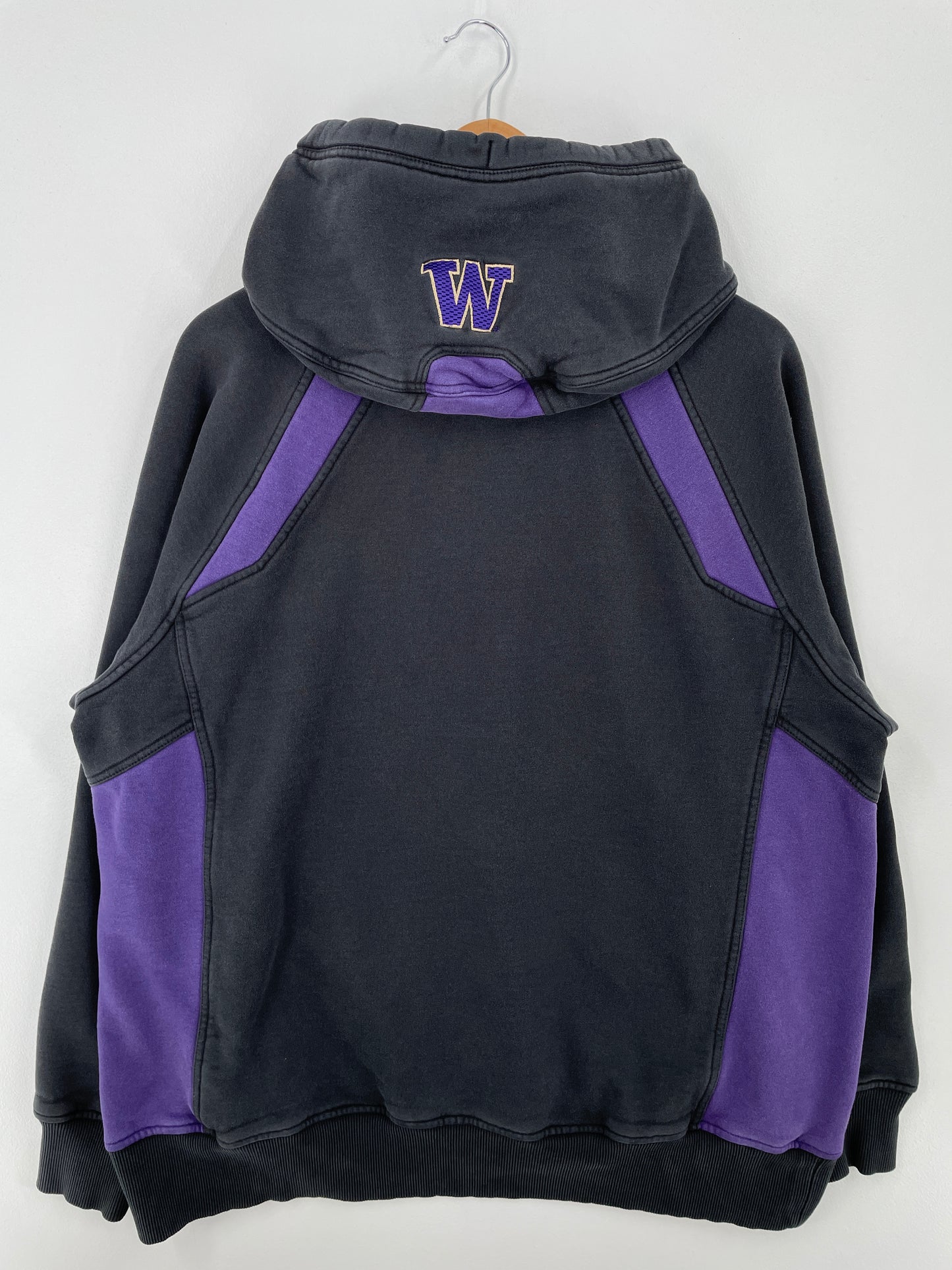00' NIKE x WASHINGTON Size L Vintage College Hoodie Sweat-shirt / A8785