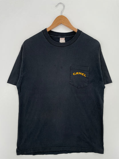 1992 CAMEL Made in USA Size L Vintage T-Shirt / A7709