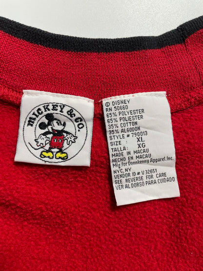 90's DISNEY MICKEY Size XL Vintage Sweat-shirt/ K5409