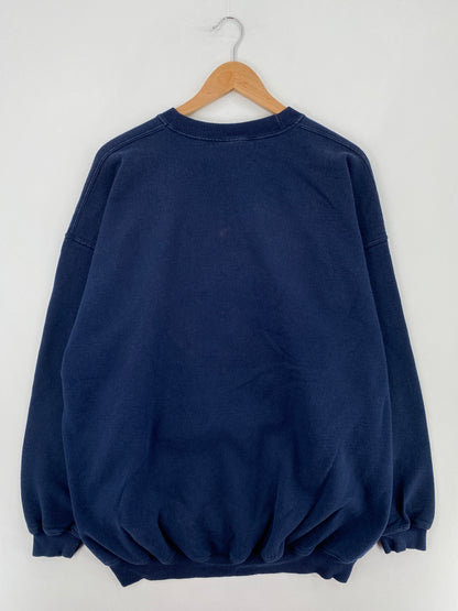 1998 SUPER BOWL XXXVIII Size XXL Vintage NFL Sweat-shirt / E1890S