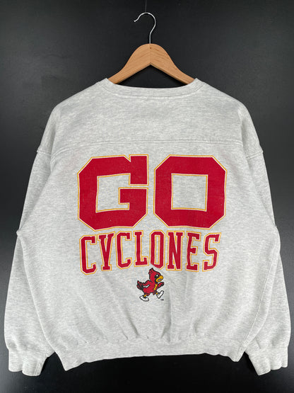 00' IOWA STATE CYCLONES Size M Vintage College Sweat-shirt / E5777S
