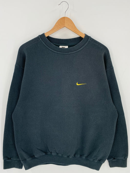 90's NIKE MINI SWOOSH Made in USA Size M Vintage Sweat-Shirt / K6708