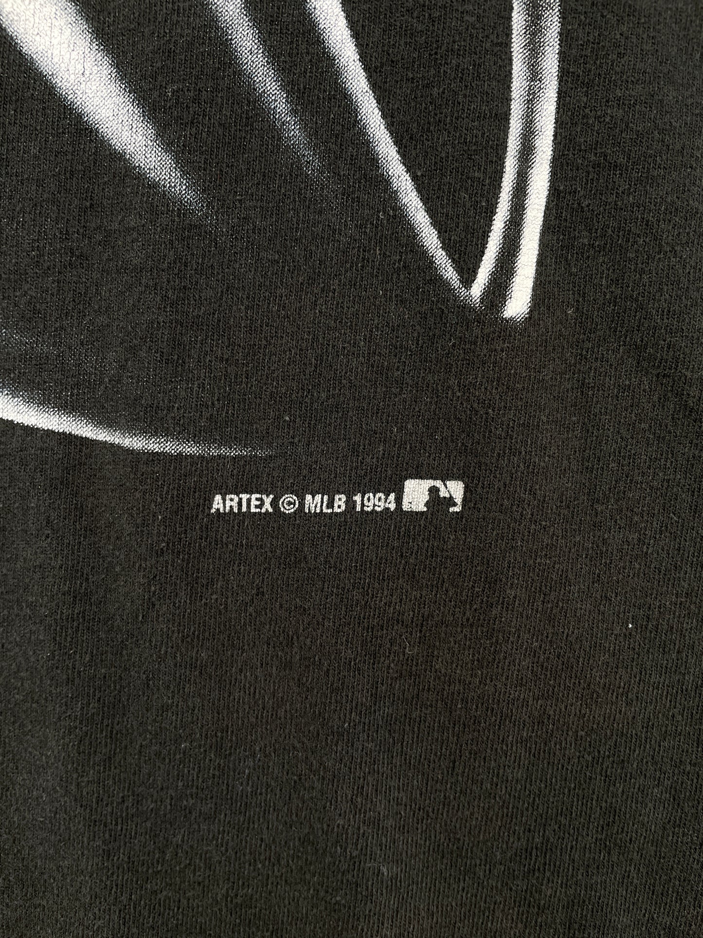 .1994 BALTIMORE ORIOLES Made in USA Size L Vintage MLB T-Shirt / A8857