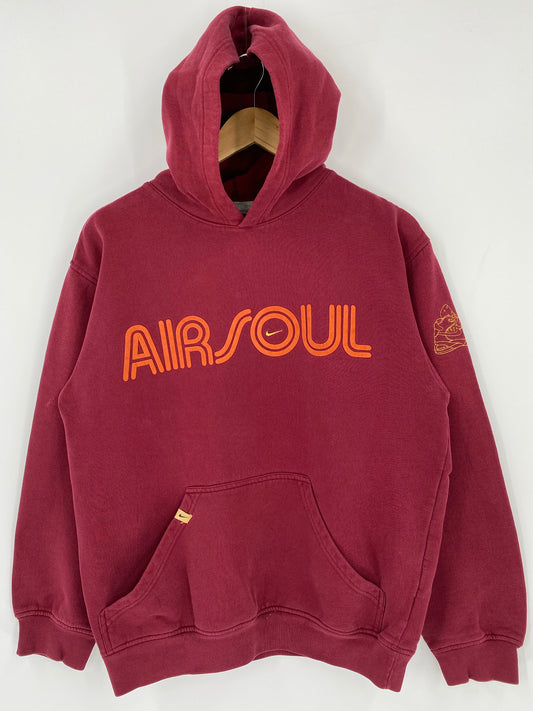 00' NIKE AIR SOUL Size M Vintage Hoodie Sweat-shirt / K5525