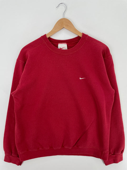 90’s NIKE MINI SWOOSH Made in USA Size M Vintage Sweat-shirt / A4262