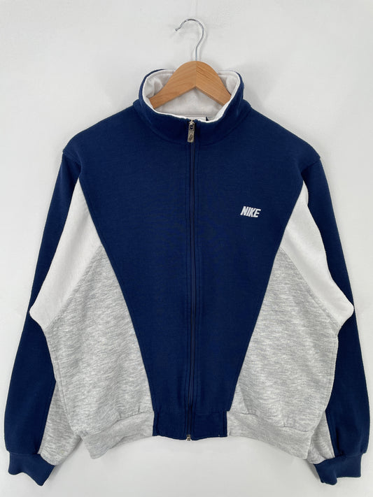 90's NIKE Silver Tag Size M Vintage Zip-up Sweat shirt / E4133S