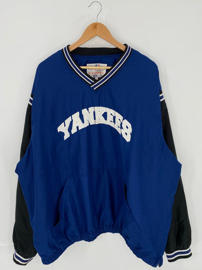 Vintage NEW YORK YANKEES Size XXL MLB Nylon Jacket / K5963