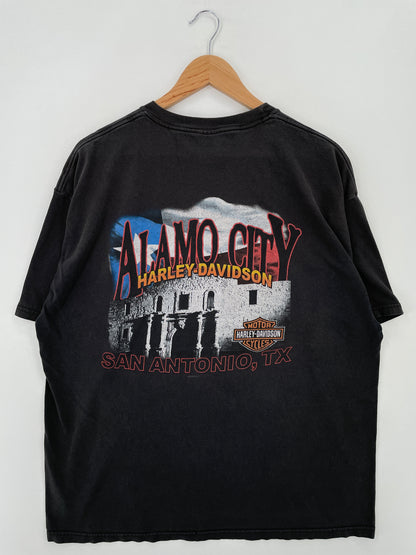 2006 HARLEY DAVIDSON TEXAS Size Approx.XL Vintage T-shirt / A7370