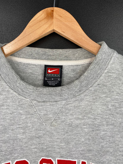 00' NIKE OHIO STATE Size L Vintage College Sweat-Shirt / A2767