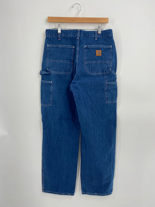 Vintage CARHARTT Size W31xL29.5 Duck Pants / A5684
