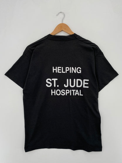 80’s ST. JUDE HOSPITAL Made in USA Size L Vintage T-Shirt / A7827