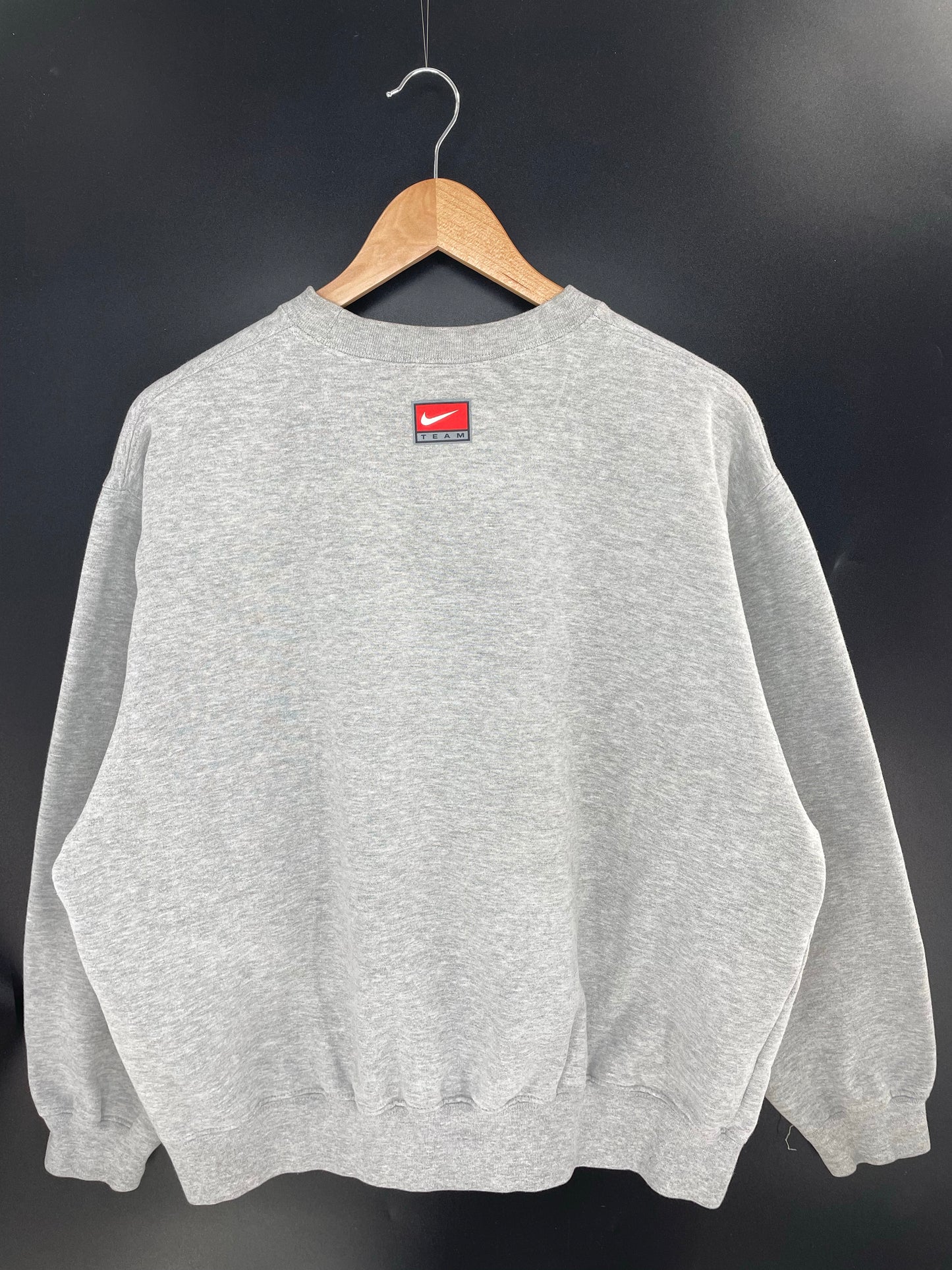 00' NIKE ILLINOIS Size L Vintage College Sweat shirt / K7967
