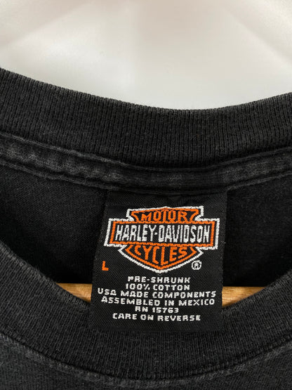 1998 HARLEY DAVIDSON Made in USA Size L Vintage T-Shirt / K4411