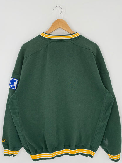 Vintage GREEN BAY PACKERS Size XL Vintage NFL Sweat - Shirt/ K5795