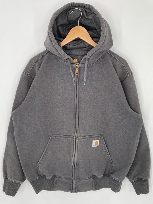 Vintage CARHARTT Size L Zip-up Hoodie Sweat-Shirt / K9092
