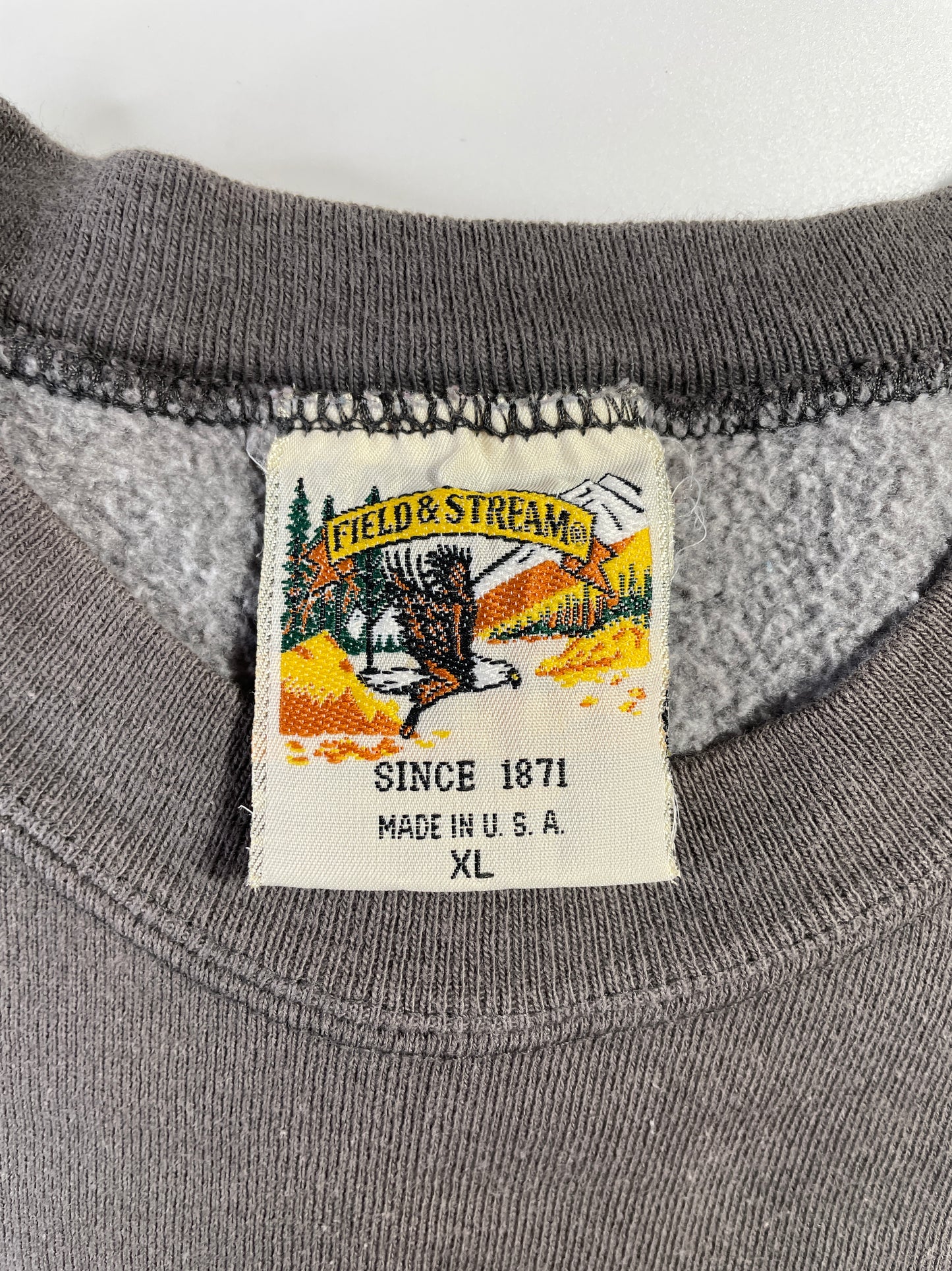 90's DOG Made in USA Size XL Vintage Animal Sweat-Shirt / E1212