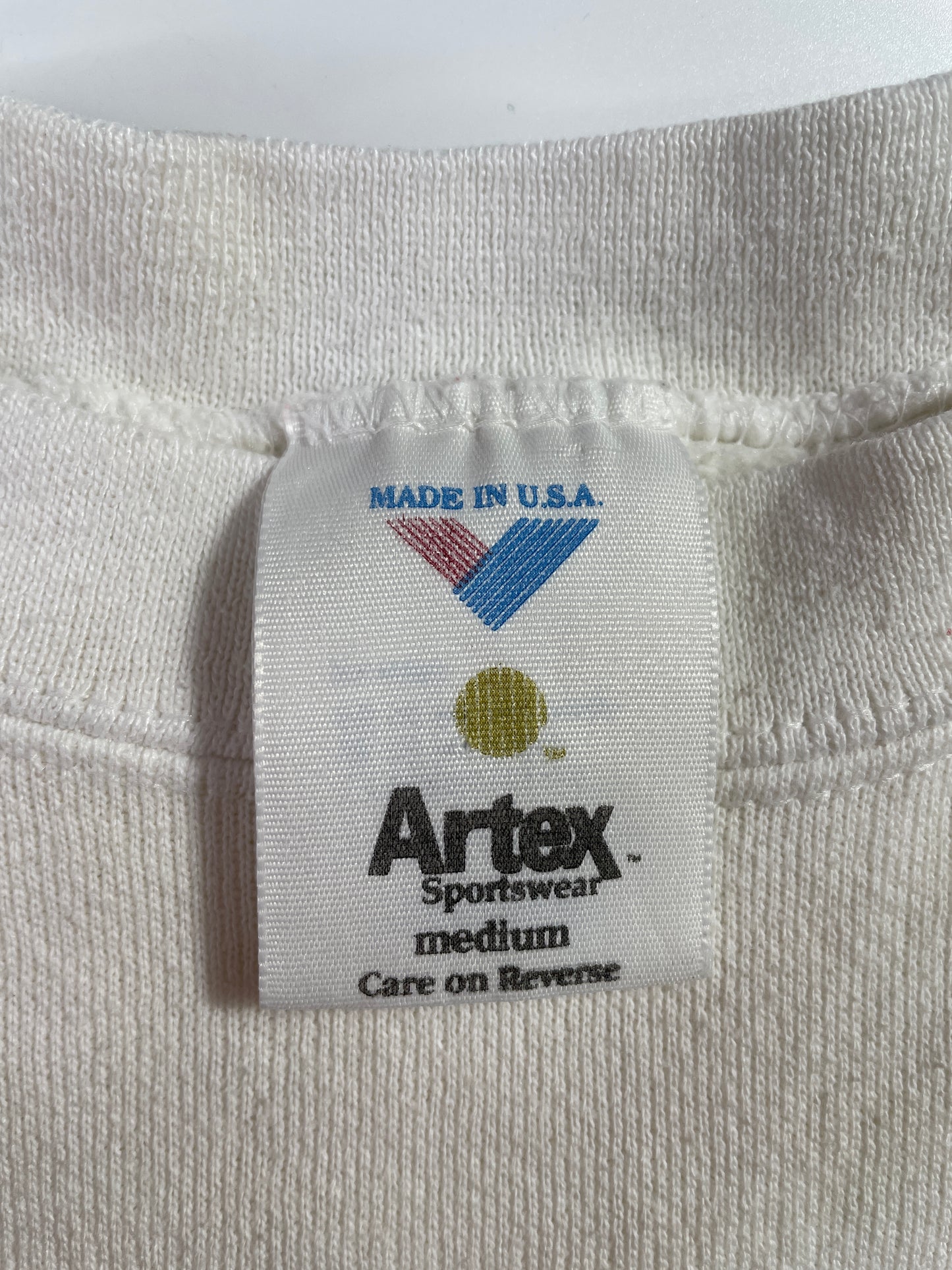 80’s MIAMI x DISNEY MINNIE Made in USA Size M Vintage College Sweat-shirt / E4804S