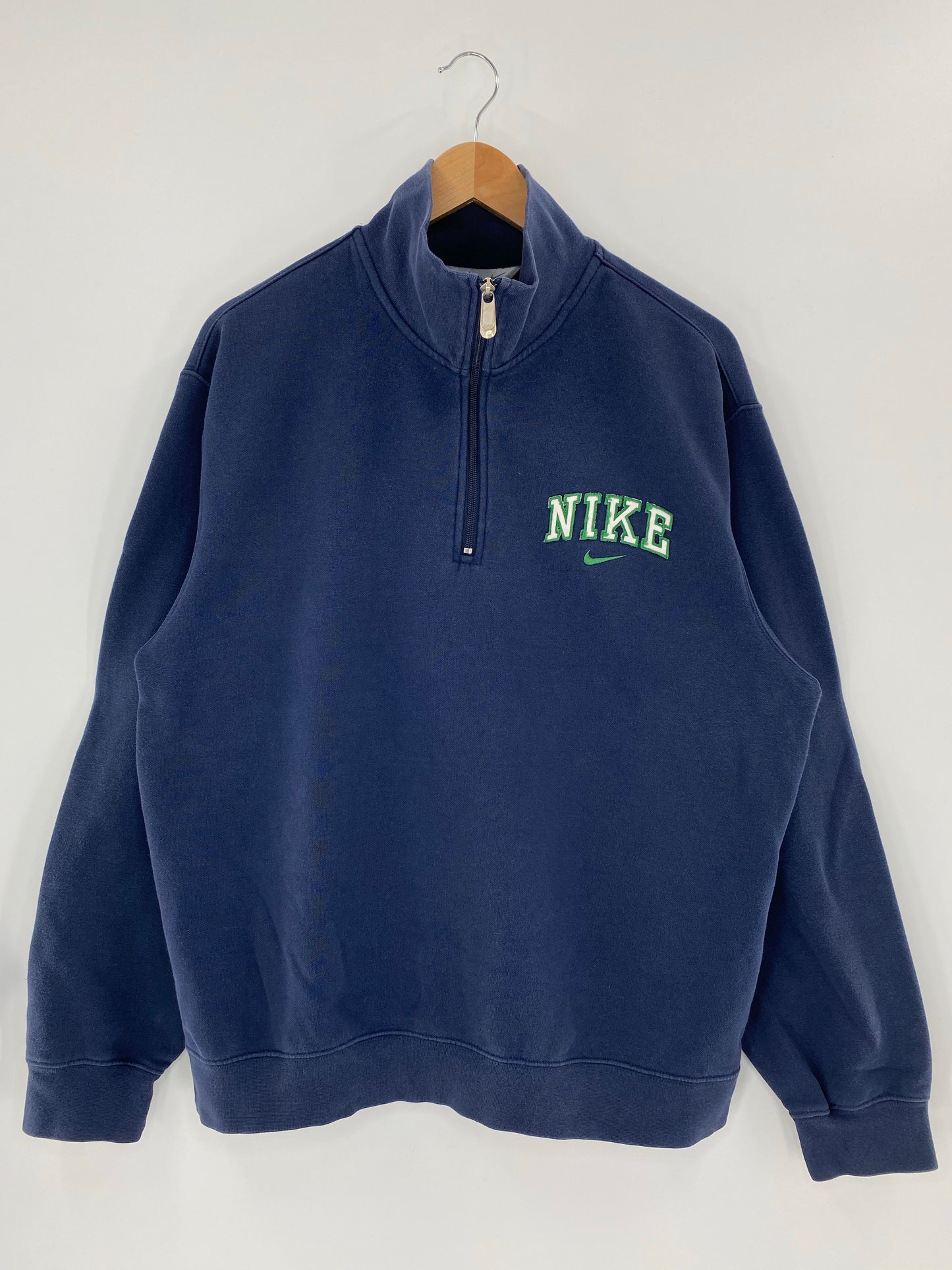 00' NIKE Size L Vintage Half Zip Sweat-shirt/ K5803