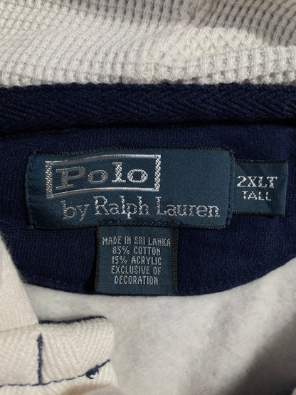 90's POLO RALPH LAUREN Size XXL Vintage Hoodie Sweat-shirt / E195